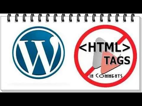 Cara disable tag html di komentar wordpress